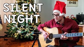 Silent Night (Instrumental acoustic guitar cover) + TABs