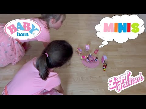 POJĎ SI HRÁT💕, epizoda NAROZENINOVÁ OSLAVA S PANENKAMI BABY born Minis | Film | Máma v Německu