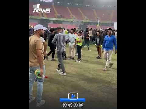 شاهد بالفيديو.. مواطن كربلائي يتحدث عن دخول جمهور دولة القانون الى ملعب كربلاء :  ماحدث هدر للمال العام