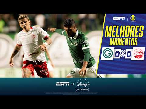 Gols e melhores lances de Goiás x Náutico