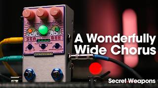 Video thumbnail for The Beetronics SeaBee Lite is a beautifully wide stereo chorus | Secret Weapons by Mark Johnston