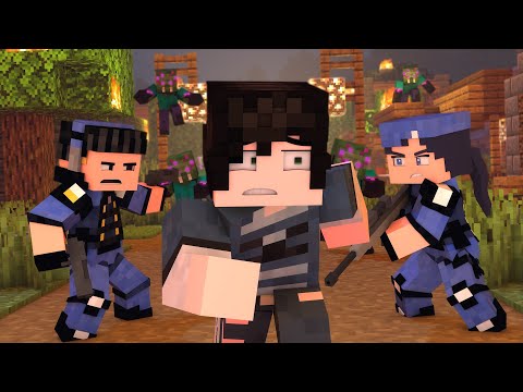 "Crossed the Line" - A Minecraft Music Video ♬