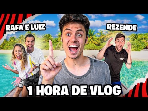 SOBREVIVENDO EM UMA PRAIA ABANDONADA! - VLOG DE 1 HORA