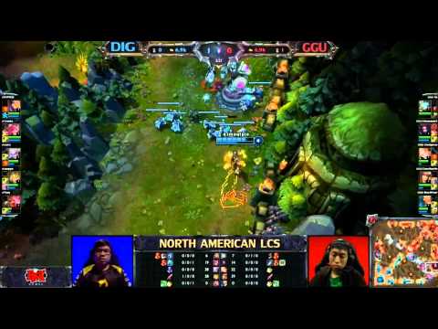 DIG vs GGU - LCS 2013 NA Spring W2D2 EXPRESS