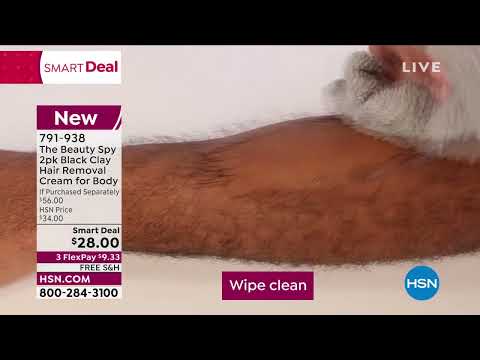 The Beauty Spy 2pack Moremo Black Clay Hair Removal Crea...