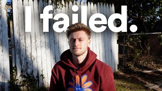 I Failed at my Dream. What no One Tells You About It.