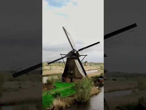 Kinderdijk Windmills Rotterdam (2023) - UNESCO World Heritage #netherlands #unescoworldheritage