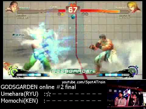 SSFIV: Daigo (Ryu) vs Momochi (Ken) - GodsGarden 2 Round 2 (Part 1)
