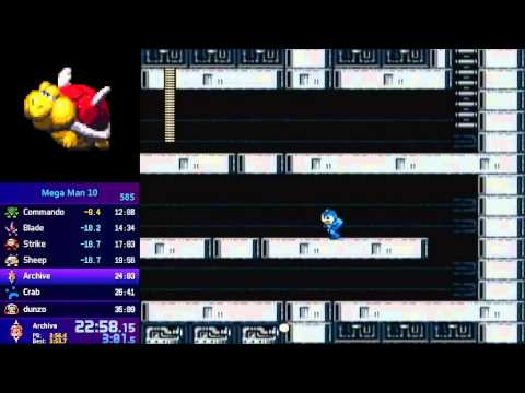 Mega Man 10 Speedrun in 34:59