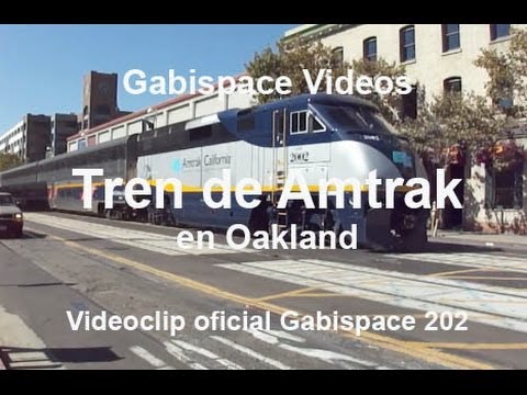 Tren Amtrak - Amtrak Train - Oakland, California (08-09-13) - vog 202