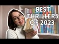 my top 5 favourite thrillers of 2023 | the BEST thriller books I read this year
