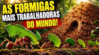 O Incrível Mundo das Formigas Cortadeiras: Como Elas Constroem um Império!