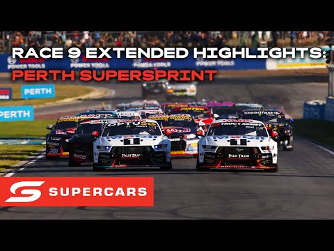 SUPERCARS 2024 Bosch Power Tools Perth SuperSprint Race9 ハイライト動画