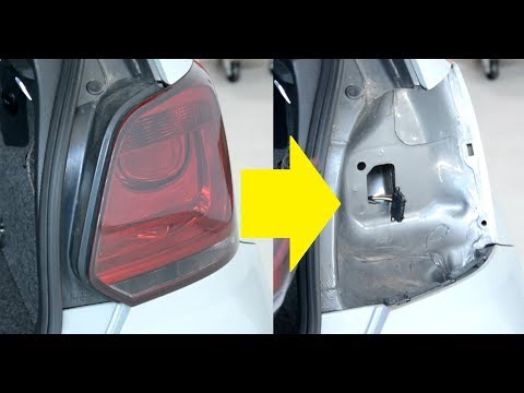 How to change the rear bulb on a VW Polo 6r