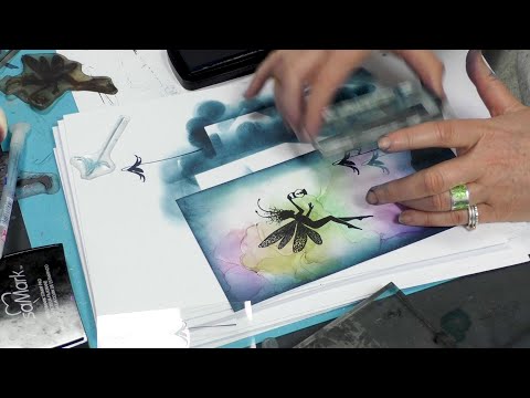 Dragonfly Keeper by Tracey Dutton - A Lavinia Stamps Tutorial