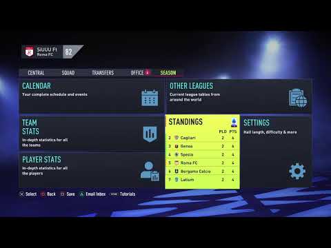 Roma career Mode ep1