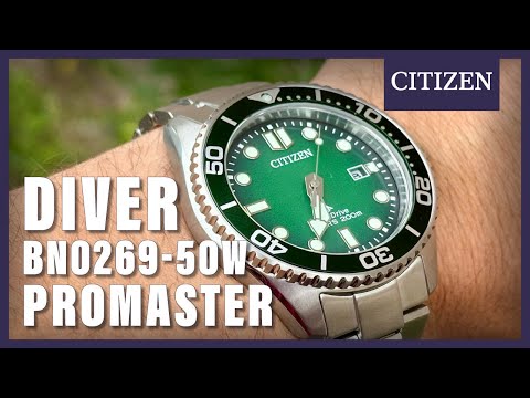 Unboxing The New Citizen Promaster Diver BN0269-50W