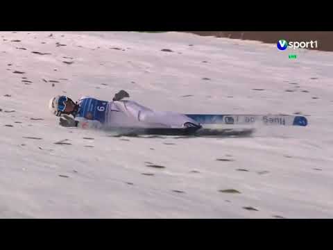 Timi Zajc 161,5 FALL - Willingen 2023 (Finnish Viaplay commentary)