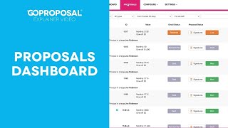 GoProposal YouTube Video