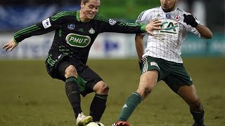 8èmes de finale : Red Star - AS Saint-Etienne : 1-2, les buts !