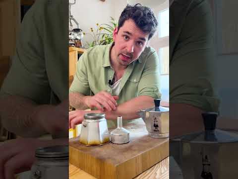 Ihr habt euren Espressokocher immer falsch genutzt | #shorts