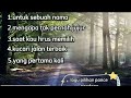LAGU LAGU PILIHAN BEST PANCE PONDAAG COVER FELIX IRWAN UNTUK SEBUAH NAMA
