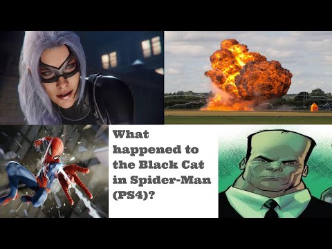 Spider-Man (PS4) - Explaining Black Cats Final Scene (The Heist: DLC)