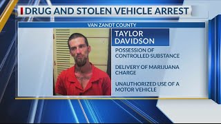 Van Zandt County Sheriff's deputy  arrests man after finding heroin, meth, weed in stolen vehicle