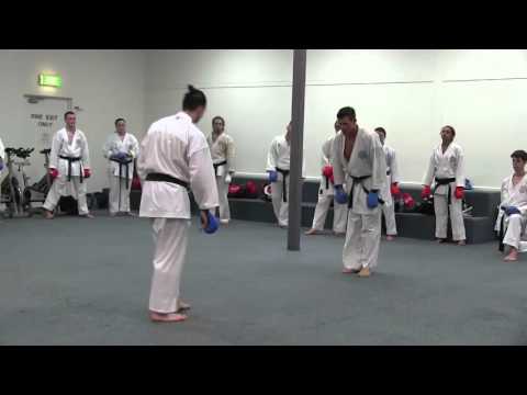 Kumite Drill: Front Hand blocking
