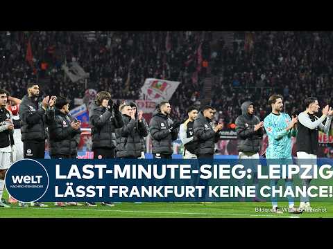 BUNDESLIGA: Leipzig schlägt Frankfurt – Bayern trotz Niederlage an der Spitze!