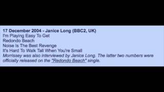 MORRISSEY - December 17, 2004 - Janice Long (BBC2, UK)