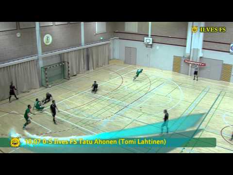 GFT-Ilves FS 1-8 (0-5) Futsal-Liiga 2. välierä 6.4.14 maalikooste