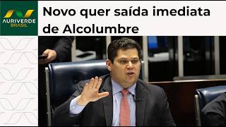 Partido Novo protocola pedido de afastamento de Alcolumbre do Conselho de Ética do Senado