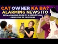CAT OWNER KA BA ALARMING NEWS ITO INFLAMMAGING FRAILTY DEPRESSION LINKED TO CAT EXPOSURE