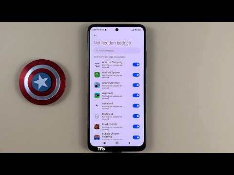 How to disable home screen app icon notification badge on Xiaomi Redmi Note 11 Android 12