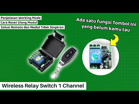 Wireless relay switch 1 channel | Review and How to Reset Modules to Default!