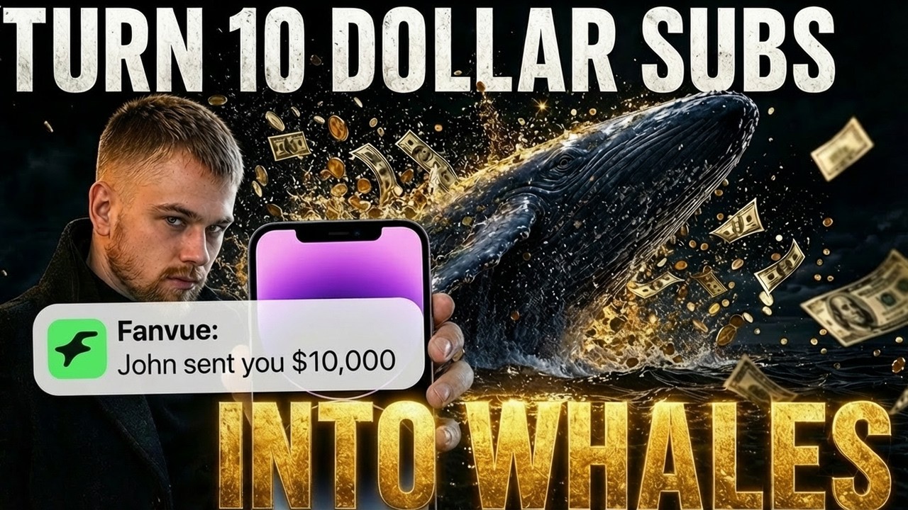 How I Turn $10 Fanvue AI OFM Subscribers Into $1,000 Whales (Full AI OFM Chatting Masterclass)