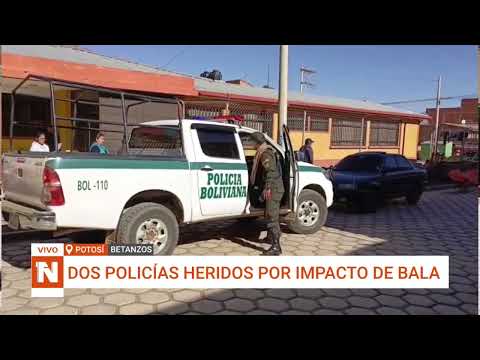 POTOSÍ: POLICÍAS RESULTAN HERIDOS DURANTE INCIDENTE EN BETANZOS