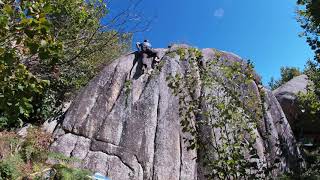 Video thumbnail of Let's crack, 5c. Targasonne