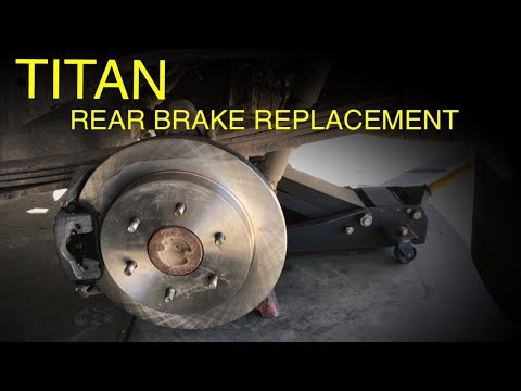 Nissan Titan Rear Brake Replacement (2004-2015)