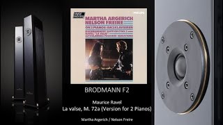 Download lagu (BRODMANN F2)　Ravel: La valse, M. 72a　Martha Argerich / Nelson Freire (Studio Recording: Philips) mp3