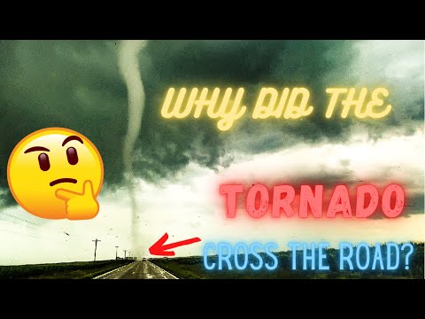 Ghostly Tornado Almost Hits Storm Chasers