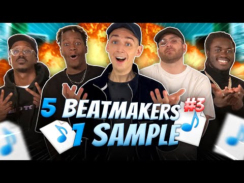 5 BEATMAKERS POUR 1 SAMPLE ! (ft. Junior Alaprod, Cosmo, Pprod & Riley)