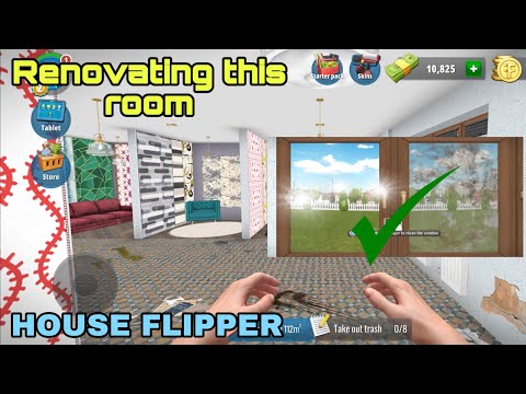 Renovating This Dirty Room In This Amazing Game | House Flipper Home Design