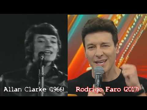 Allan Clarke (1966) vs Rodrigo Faro (2017) - impressionante semelhança