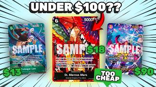 The BEST One Piece Cards Under $100 Right Now… | One Piece TCG Market Watch