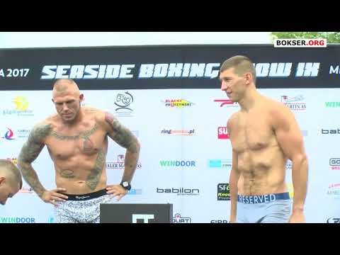 Ważenie: Mateusz Tryc vs Przemysław Gorgoń