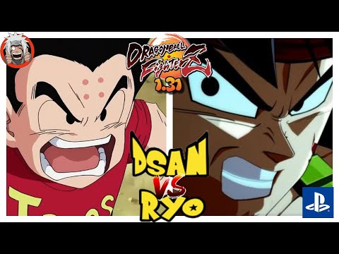 DBFZ Dsan vs ryo (GogetaSS4, Krillin, Gotenks) Vs (Vegito, Bardock, GokuBlack)