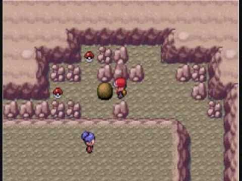 Pokemon Fire Red-How to get both items in Victory Road