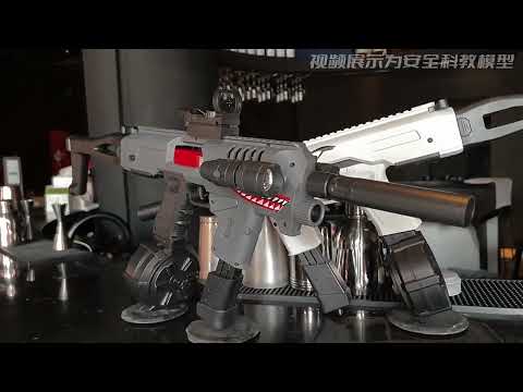 Shark Glock Semi Auto Dart Blaster with Carbine Conversion Kit Review!